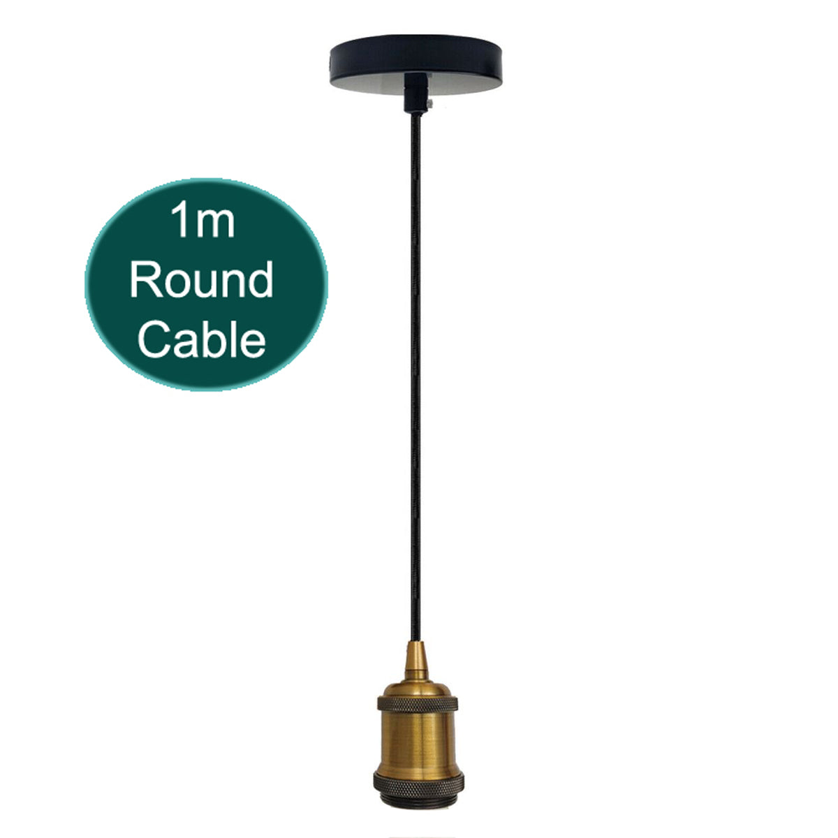 3 Core Vintage Pendant Holder| Pendant Light Fitting ~1716