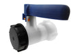 IBC 2 S60X6 Valve with IBC S60X6 - 1 Camlock Fitting and 1 Type C Camlock