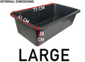 Mixing Tub 90L Outdoor Watering Kit DIY Workshop Accessory