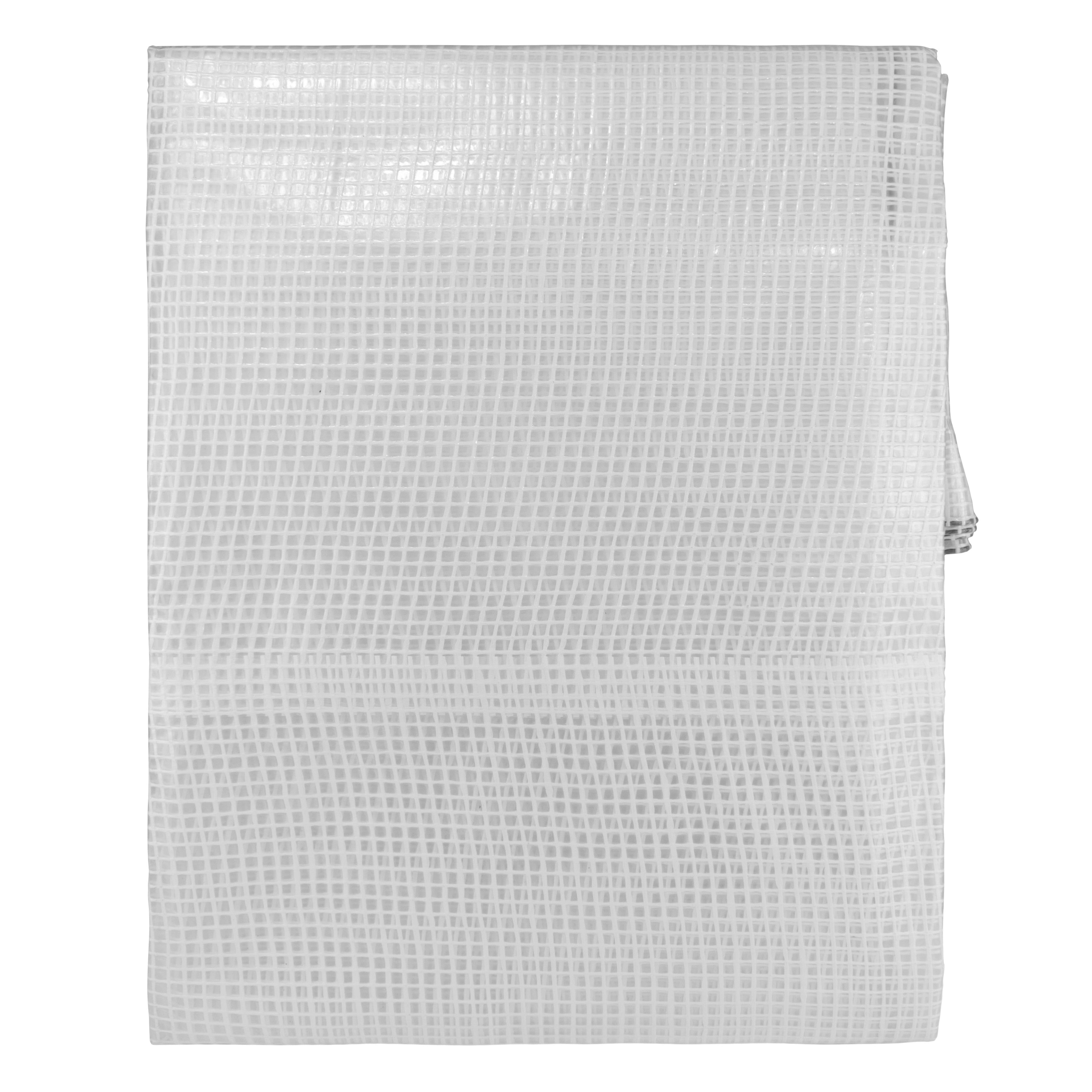 Clear M-Grade Tarpaulin 4m x 6m Waterproof Tarpaulin Cover Outdoor Ground Sheet