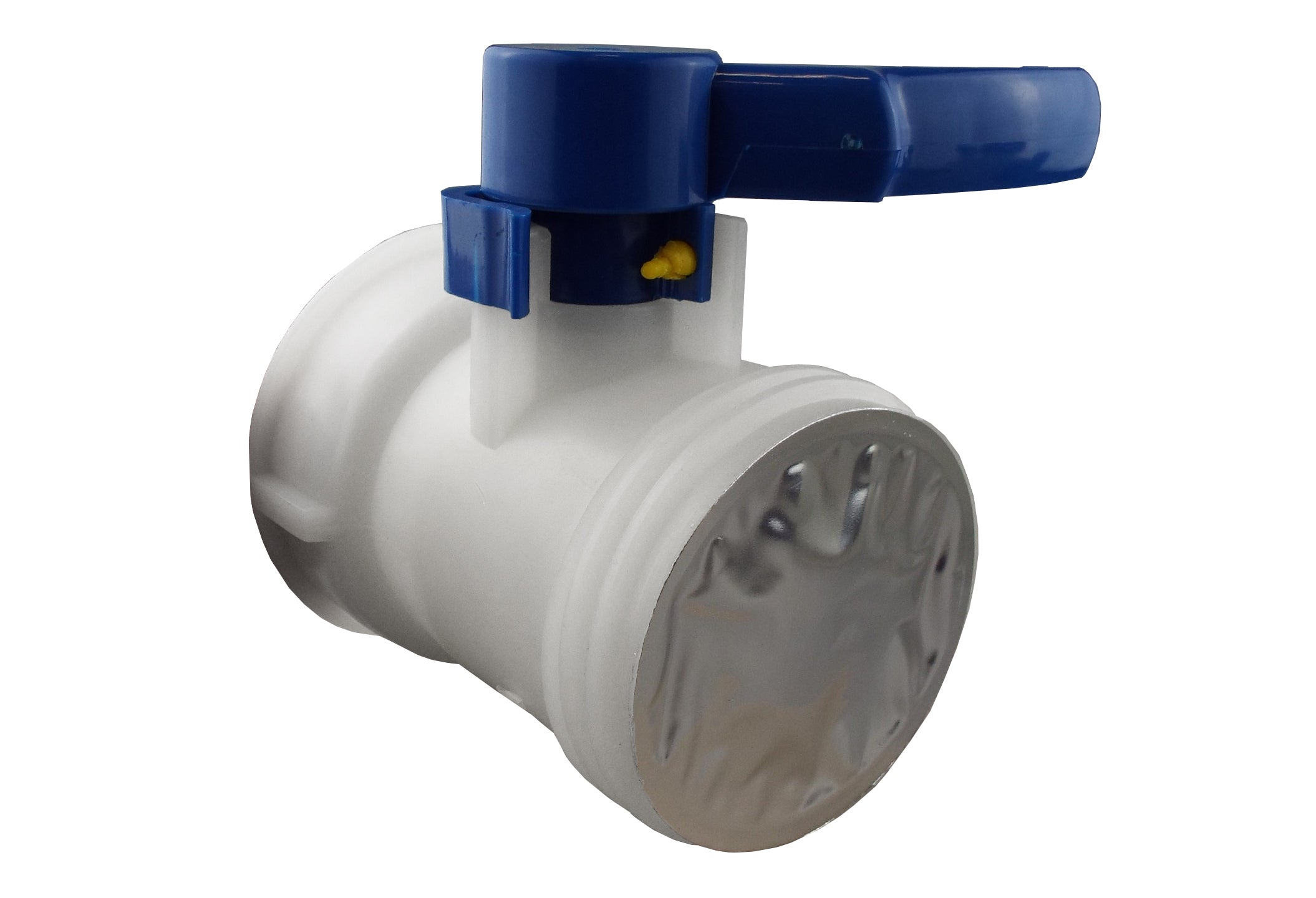 IBC 2 S60X6 Valve with IBC S60X6 - 1 Camlock Fitting and 1 Type C Camlock